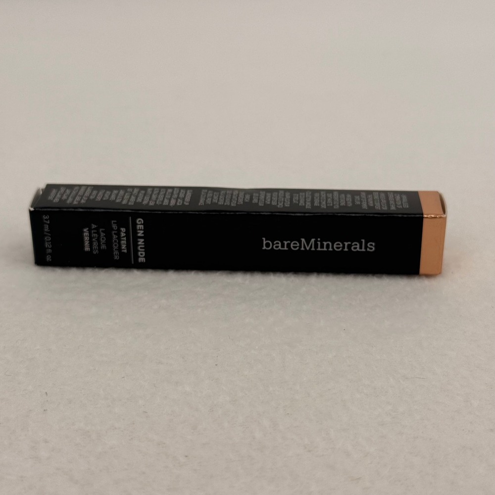 bareMinerals Gen Nude Patent Lip Lacquer Dream Quartz 3.7ml 0.12 fl oz NIB